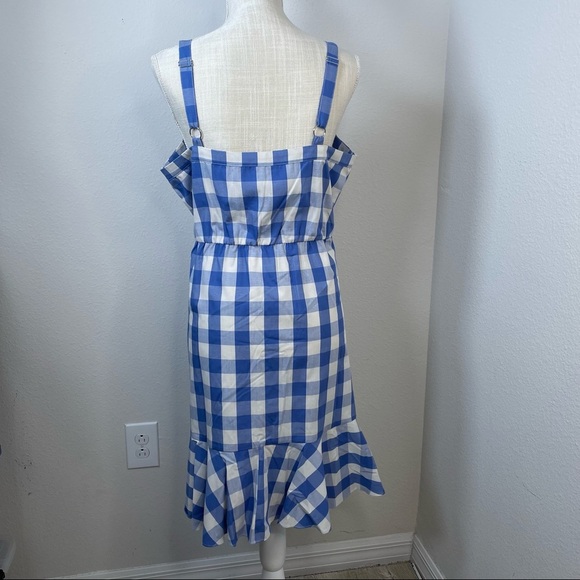Likely Gingham Blue Mini Dress - Picture 4 of 13